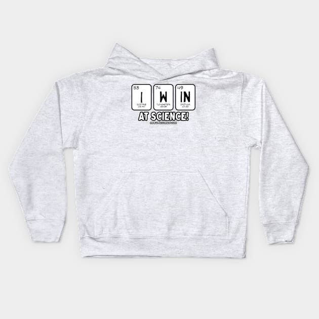 Noelle's "I Win at Science" Kids Hoodie by AnnieErskine